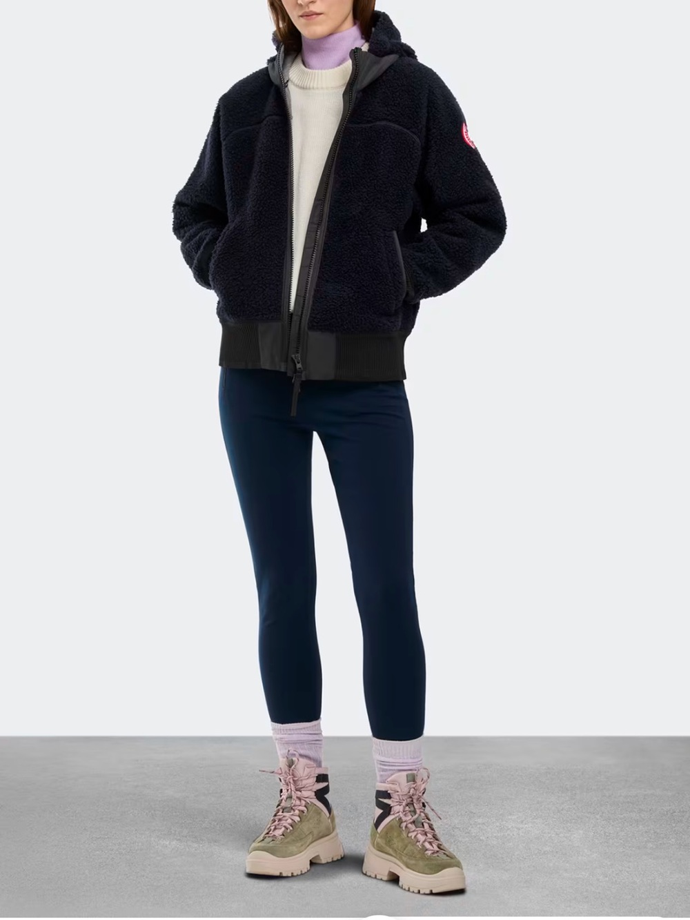 AUTHENTIC Canada Goose Simcoe Fleece Hoodie Zip Jacket.